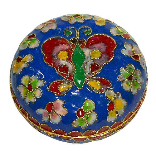 Döschen L 0271 blau - zum Schließen ins Bild klicken